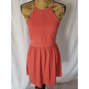 THE IMPECCABLE PIG DRESS SIZE 3/4 SMALL SALMON SLE
